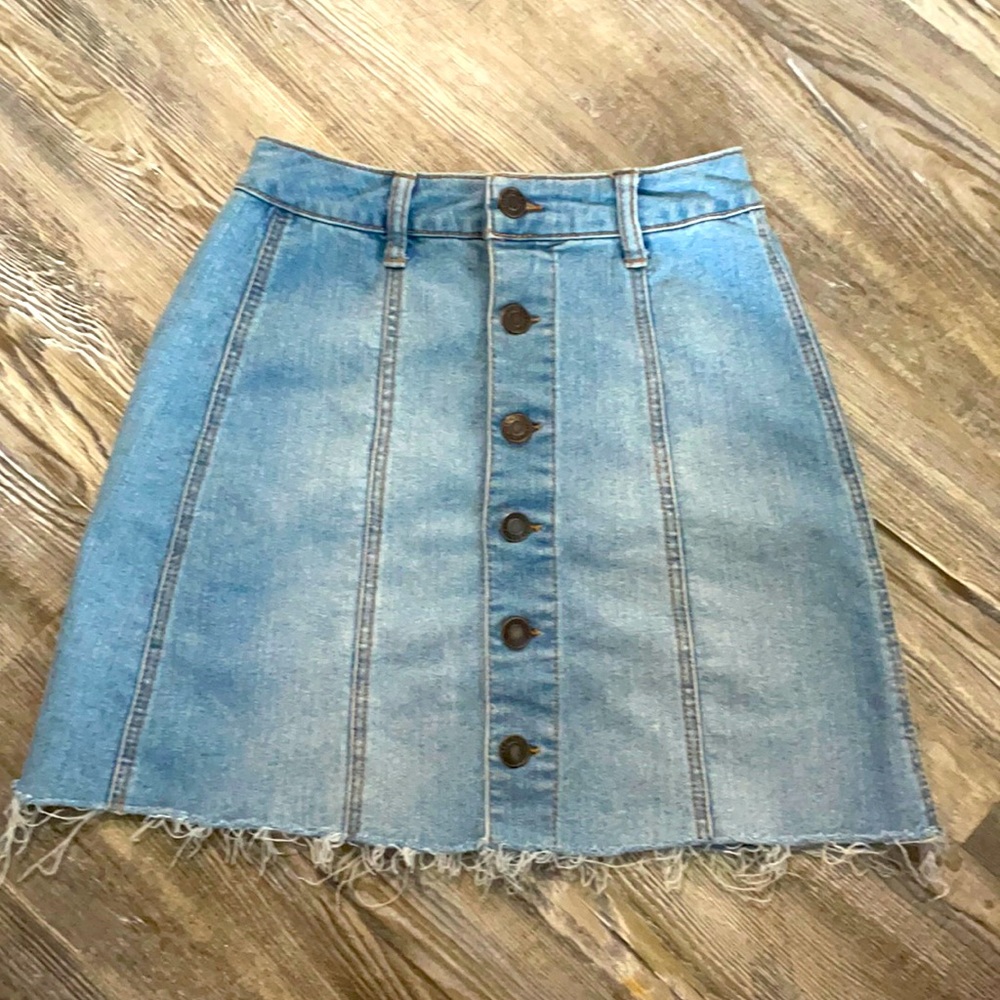 Button Up Skirt